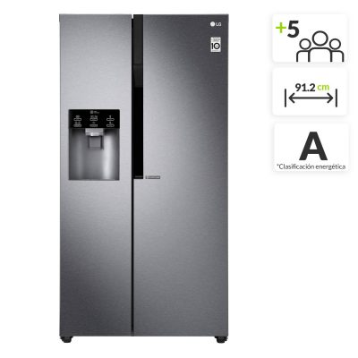 Nevera LG 663 LT/NO FROST/DISP AGUA/ PANEL