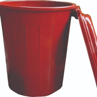 Tanque 80lt c/tapa rojo